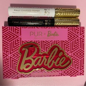 Pur Barbie eyeshadow palette and mascara